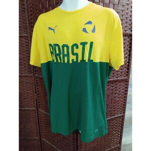 Puma Brasil Brazil Soccer jersey Shirt Men's XXL World Cup Football